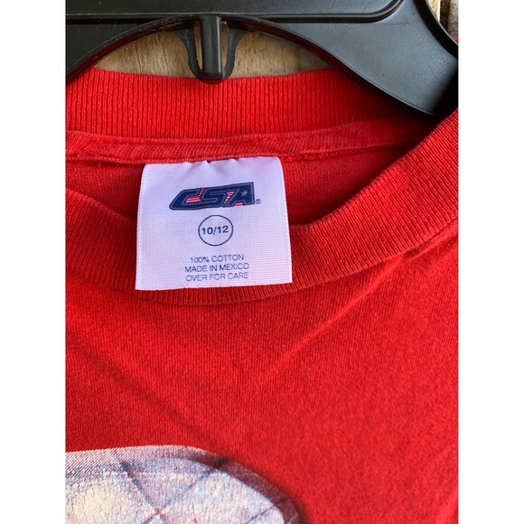 Vintage Y2K Detroit Red Wings NHL Red Long Sleeves Shirt Size 10/12 - Picture 3 of 7